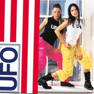 UFO Women's Yellow Track Pants